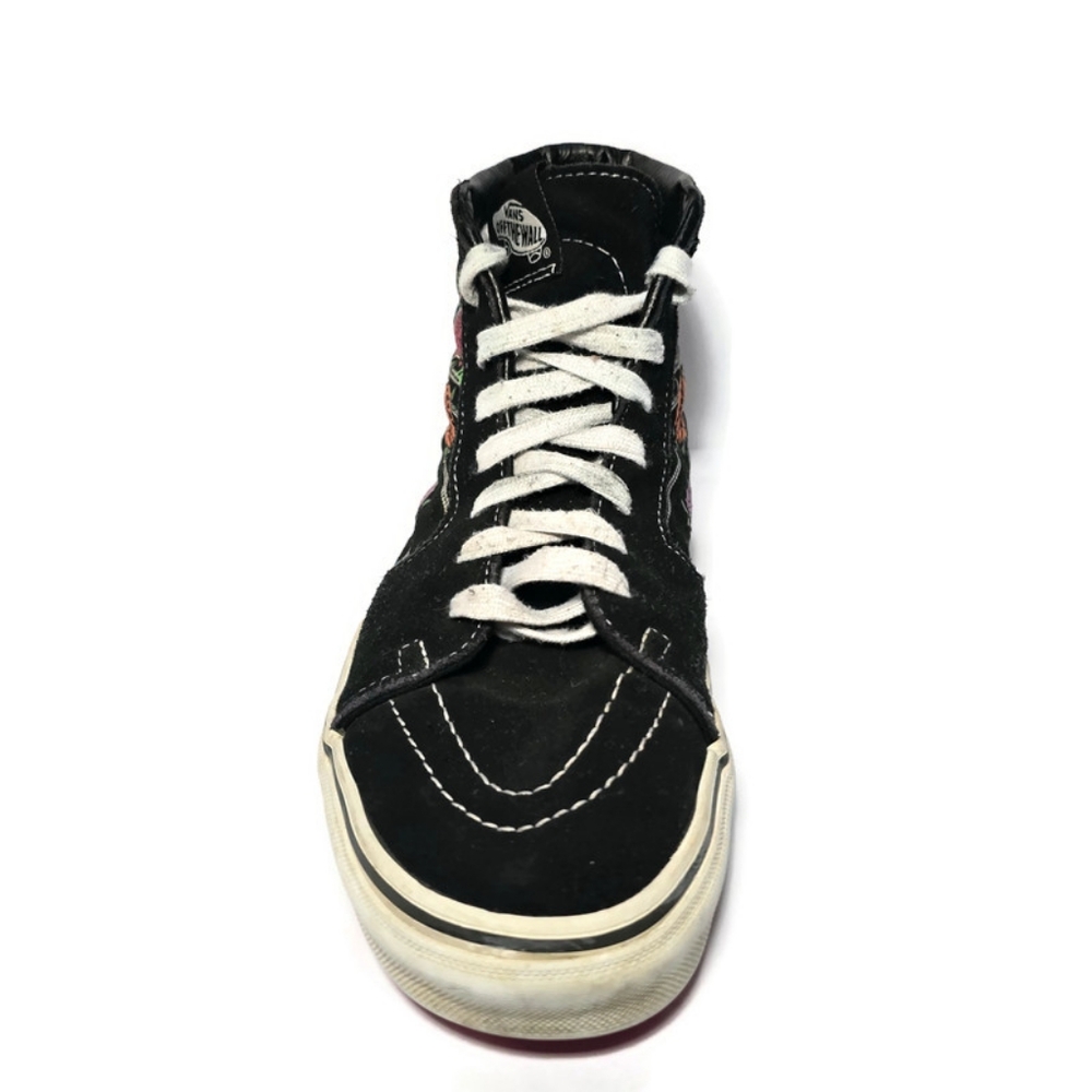 Vans Unisex Sk8-Hi Dia De Los Muertos Day of the Dead Glow in the Dark, - Picture 6 of 16